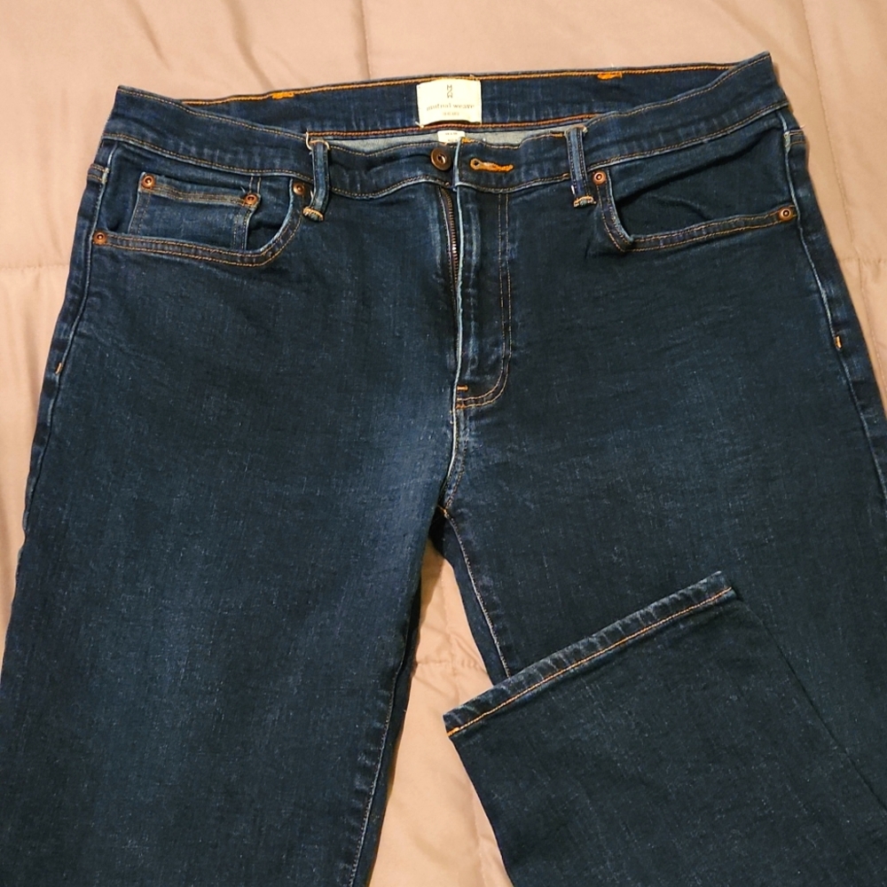 Mutual Weave men's Jeans.  The Relaxed